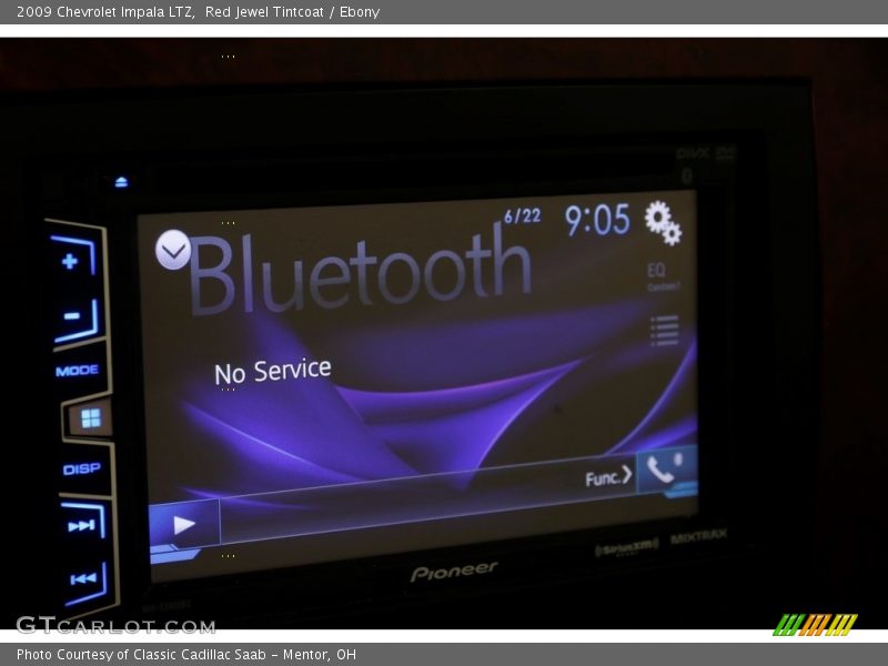 Red Jewel Tintcoat / Ebony 2009 Chevrolet Impala LTZ
