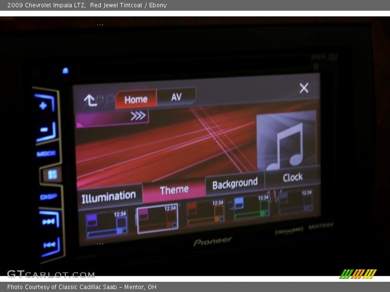 Red Jewel Tintcoat / Ebony 2009 Chevrolet Impala LTZ