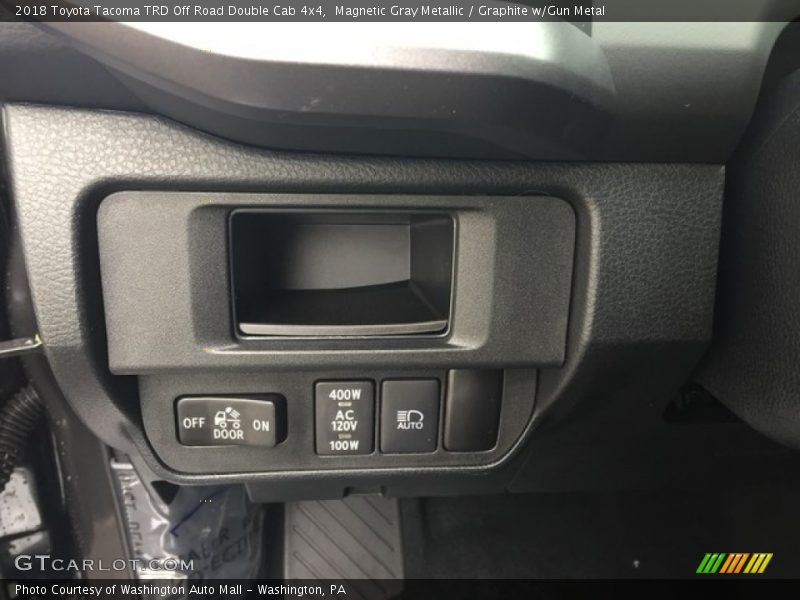 Magnetic Gray Metallic / Graphite w/Gun Metal 2018 Toyota Tacoma TRD Off Road Double Cab 4x4