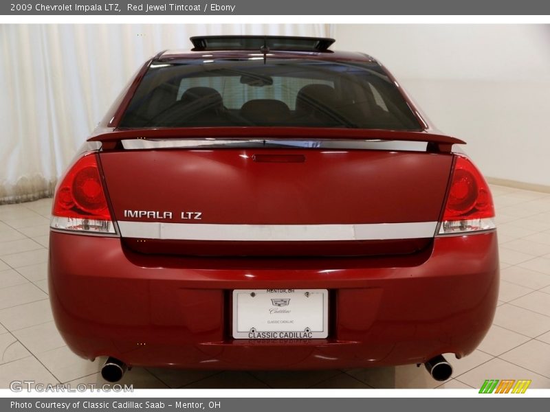 Red Jewel Tintcoat / Ebony 2009 Chevrolet Impala LTZ
