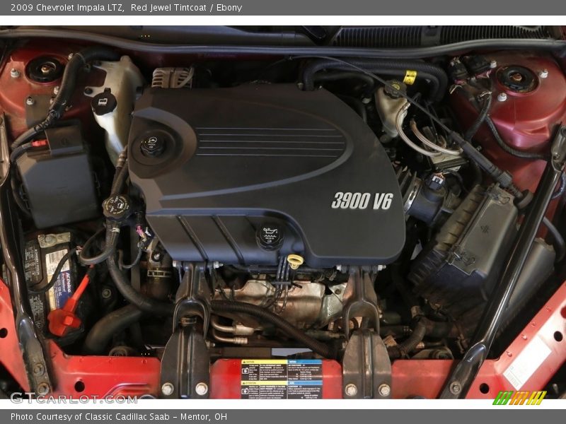 Red Jewel Tintcoat / Ebony 2009 Chevrolet Impala LTZ
