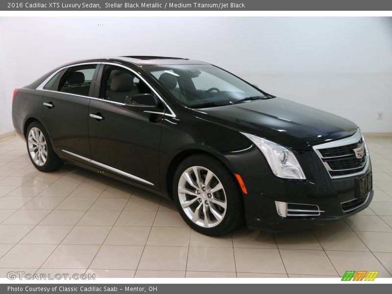 Stellar Black Metallic / Medium Titanium/Jet Black 2016 Cadillac XTS Luxury Sedan