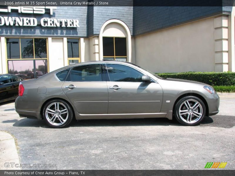Umbria Gray Metallic / Stone 2006 Infiniti M 35 Sport Sedan