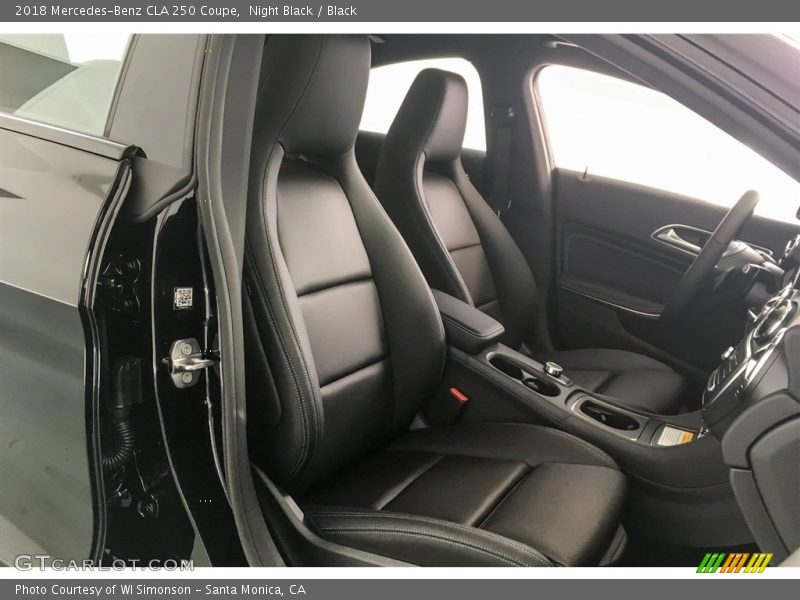 Night Black / Black 2018 Mercedes-Benz CLA 250 Coupe