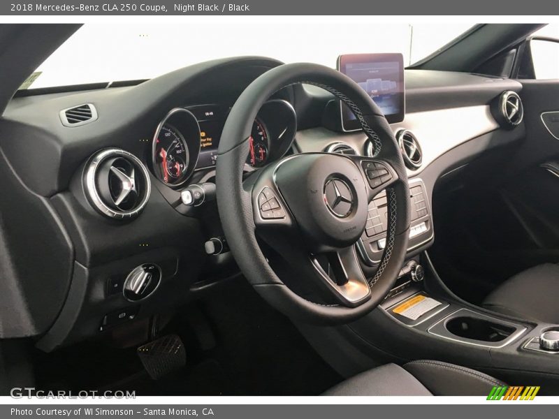 Night Black / Black 2018 Mercedes-Benz CLA 250 Coupe