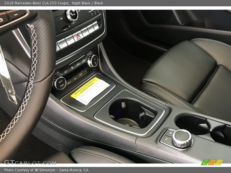 Night Black / Black 2018 Mercedes-Benz CLA 250 Coupe