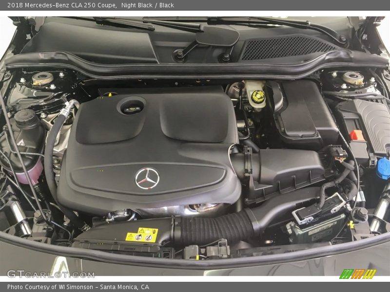 Night Black / Black 2018 Mercedes-Benz CLA 250 Coupe