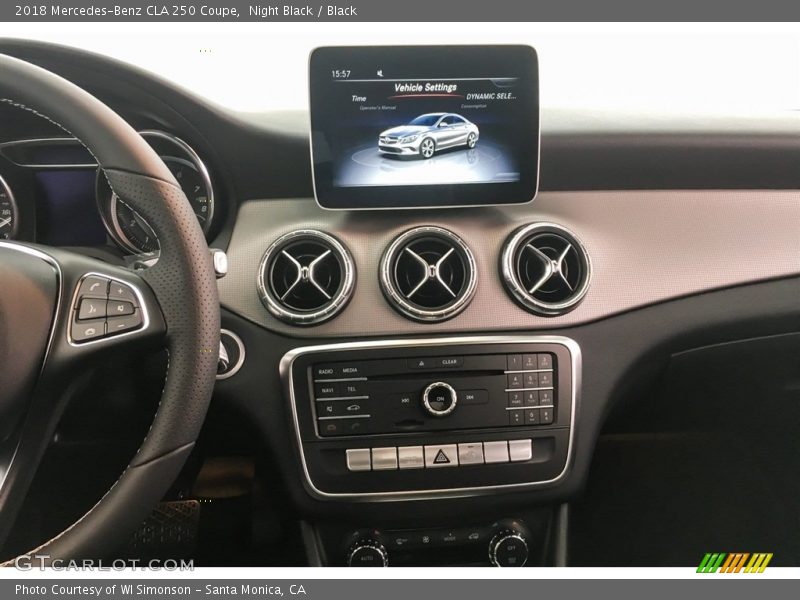 Night Black / Black 2018 Mercedes-Benz CLA 250 Coupe