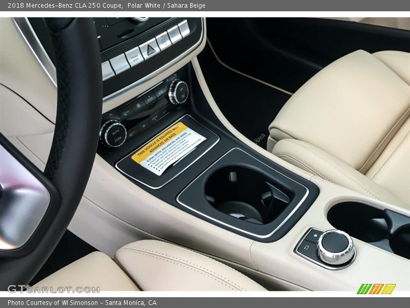 Polar White / Sahara Beige 2018 Mercedes-Benz CLA 250 Coupe