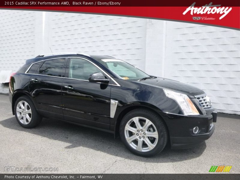 Black Raven / Ebony/Ebony 2015 Cadillac SRX Performance AWD