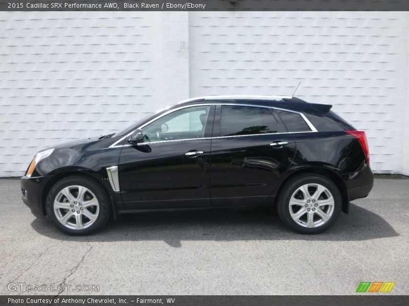 Black Raven / Ebony/Ebony 2015 Cadillac SRX Performance AWD