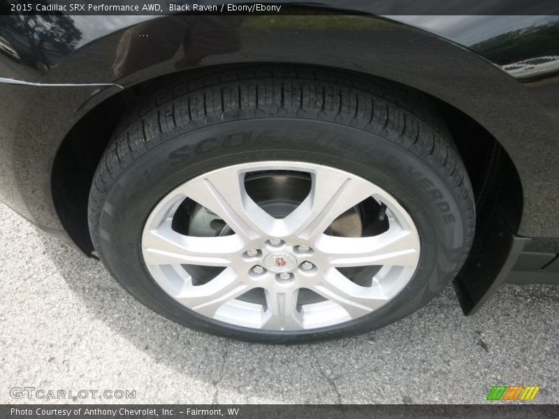 Black Raven / Ebony/Ebony 2015 Cadillac SRX Performance AWD