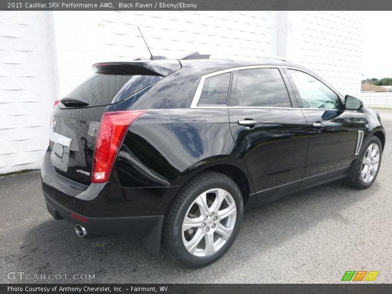 Black Raven / Ebony/Ebony 2015 Cadillac SRX Performance AWD