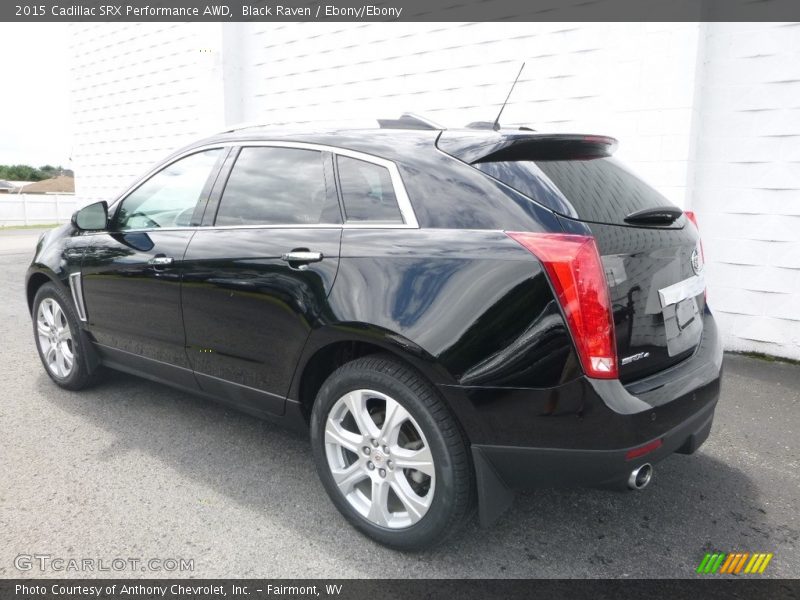 Black Raven / Ebony/Ebony 2015 Cadillac SRX Performance AWD