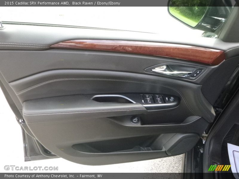 Black Raven / Ebony/Ebony 2015 Cadillac SRX Performance AWD