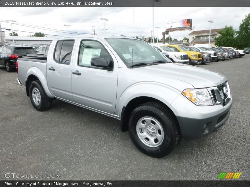 Front 3/4 View of 2018 Frontier S Crew Cab 4x4