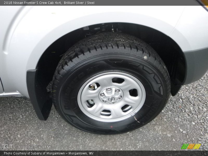 Brilliant Silver / Steel 2018 Nissan Frontier S Crew Cab 4x4