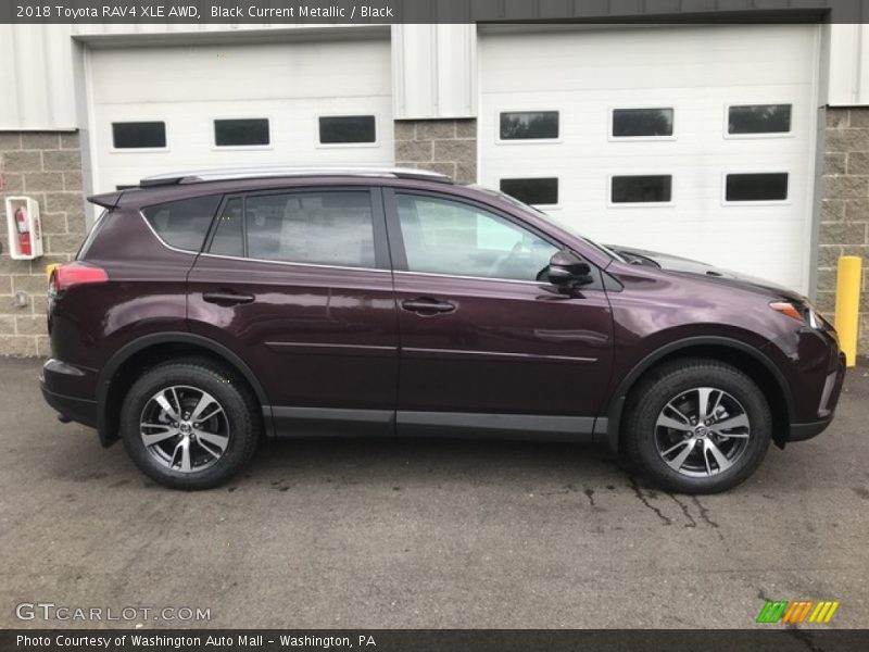  2018 RAV4 XLE AWD Black Current Metallic