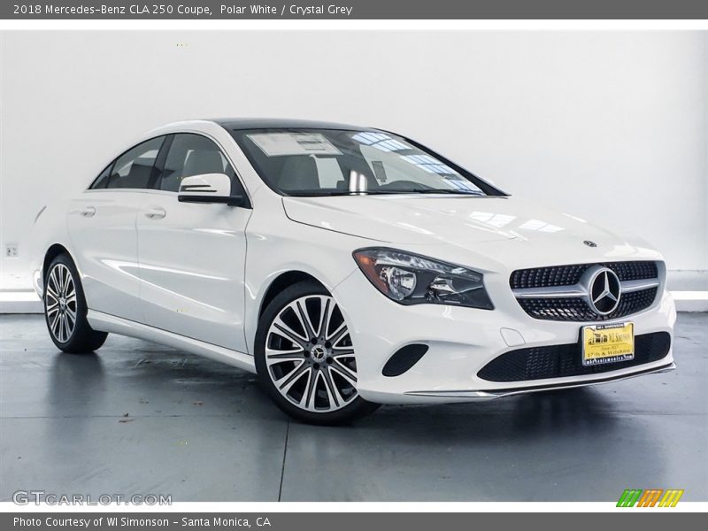 Front 3/4 View of 2018 CLA 250 Coupe