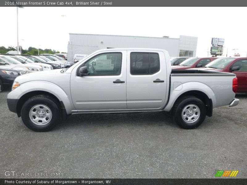  2018 Frontier S Crew Cab 4x4 Brilliant Silver