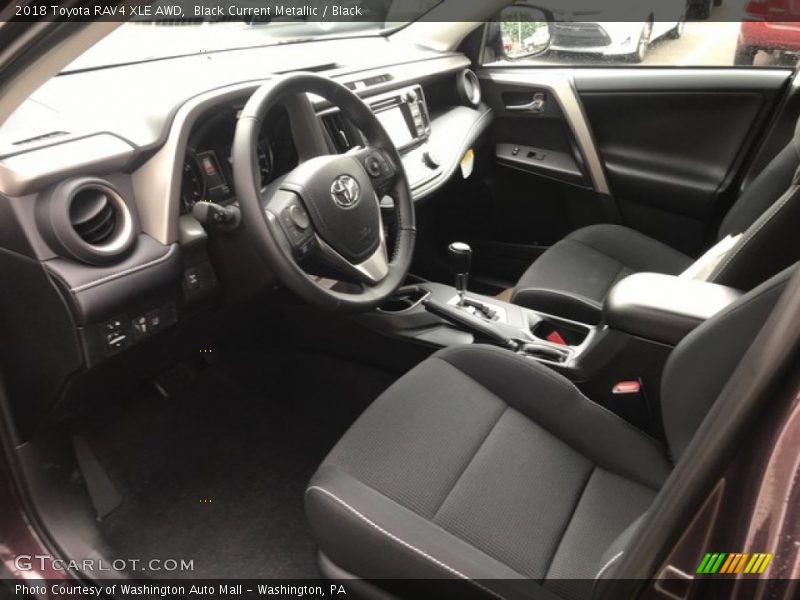 Front Seat of 2018 RAV4 XLE AWD