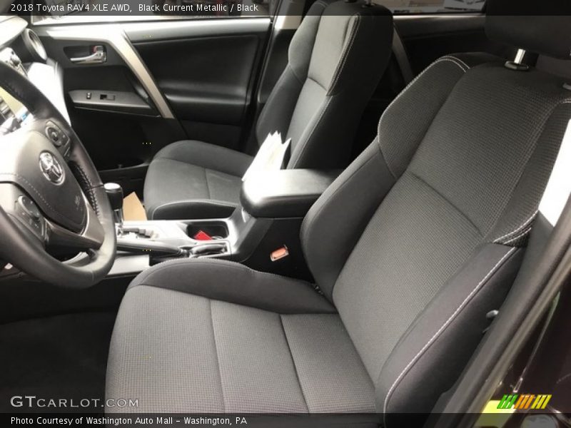 Black Current Metallic / Black 2018 Toyota RAV4 XLE AWD