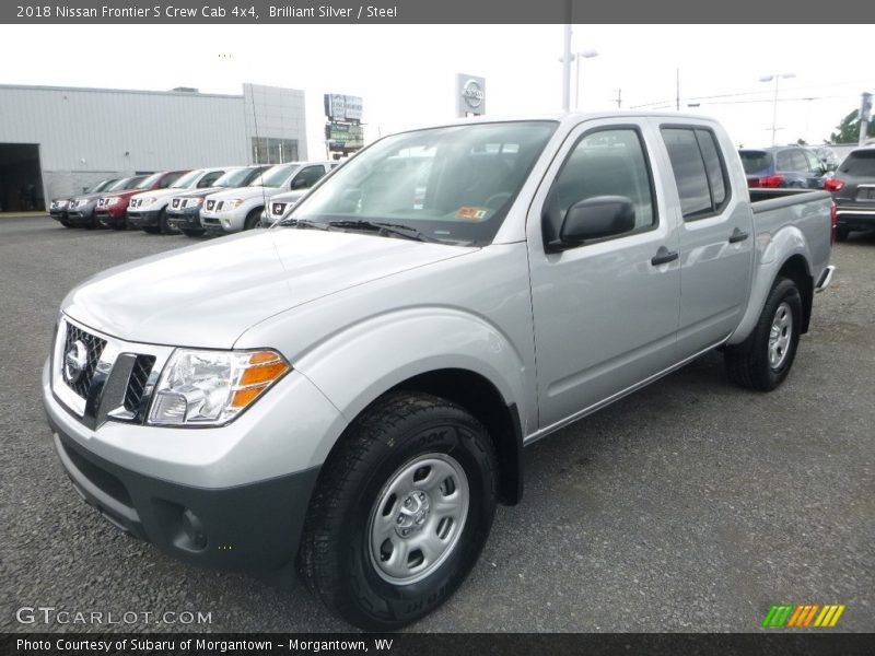 Front 3/4 View of 2018 Frontier S Crew Cab 4x4
