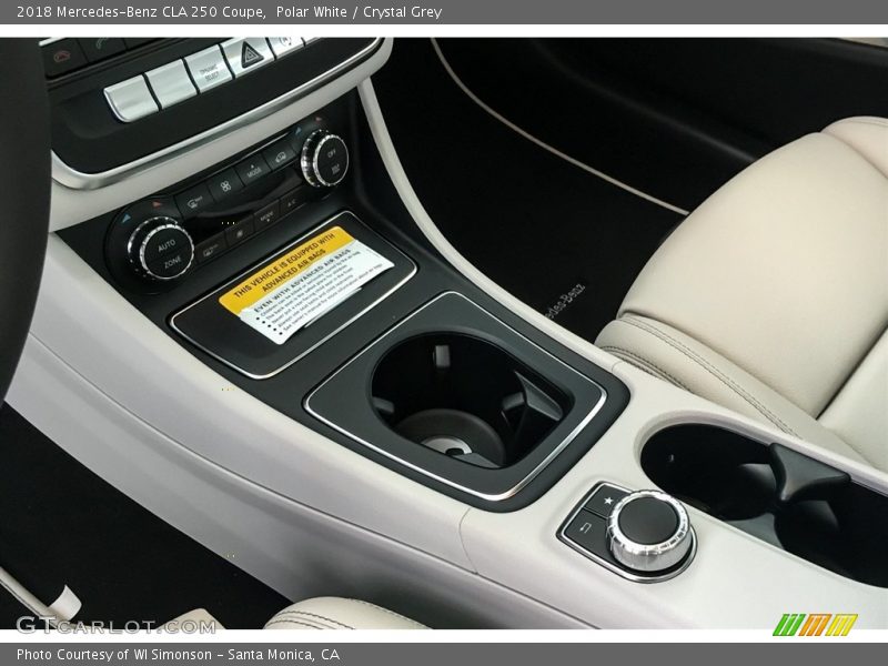 Polar White / Crystal Grey 2018 Mercedes-Benz CLA 250 Coupe