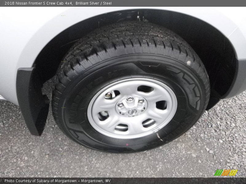 Brilliant Silver / Steel 2018 Nissan Frontier S Crew Cab 4x4