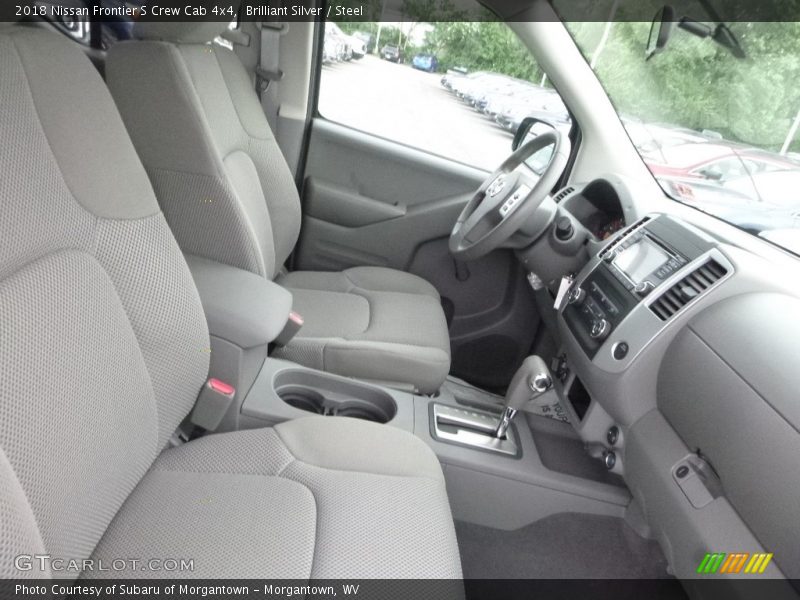 Brilliant Silver / Steel 2018 Nissan Frontier S Crew Cab 4x4