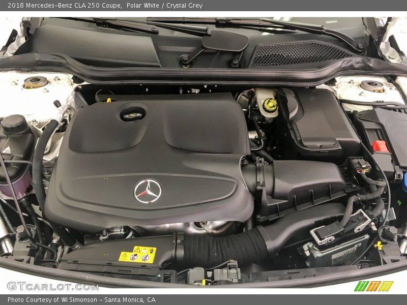  2018 CLA 250 Coupe Engine - 2.0 Liter Twin-Turbocharged DOHC 16-Valve VVT 4 Cylinder