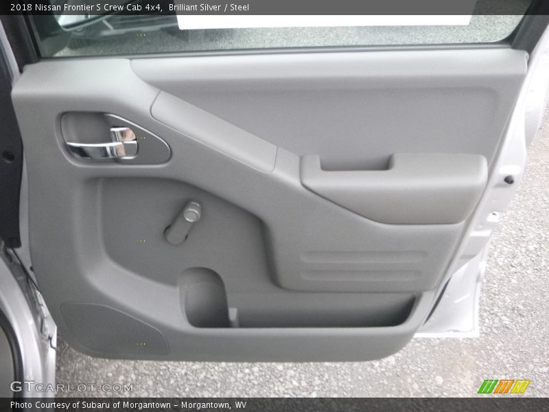 Brilliant Silver / Steel 2018 Nissan Frontier S Crew Cab 4x4