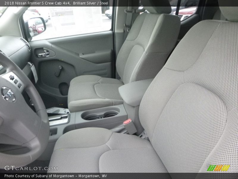 Brilliant Silver / Steel 2018 Nissan Frontier S Crew Cab 4x4