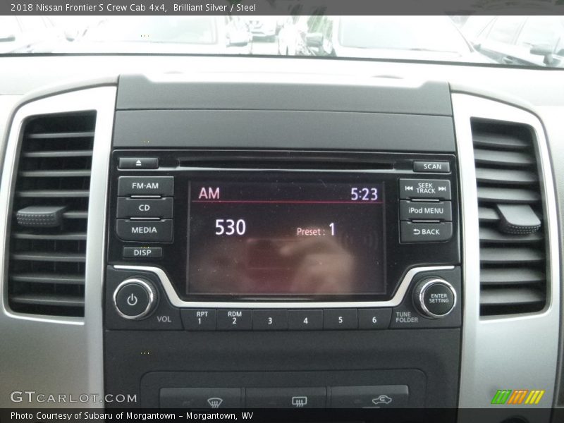 Controls of 2018 Frontier S Crew Cab 4x4