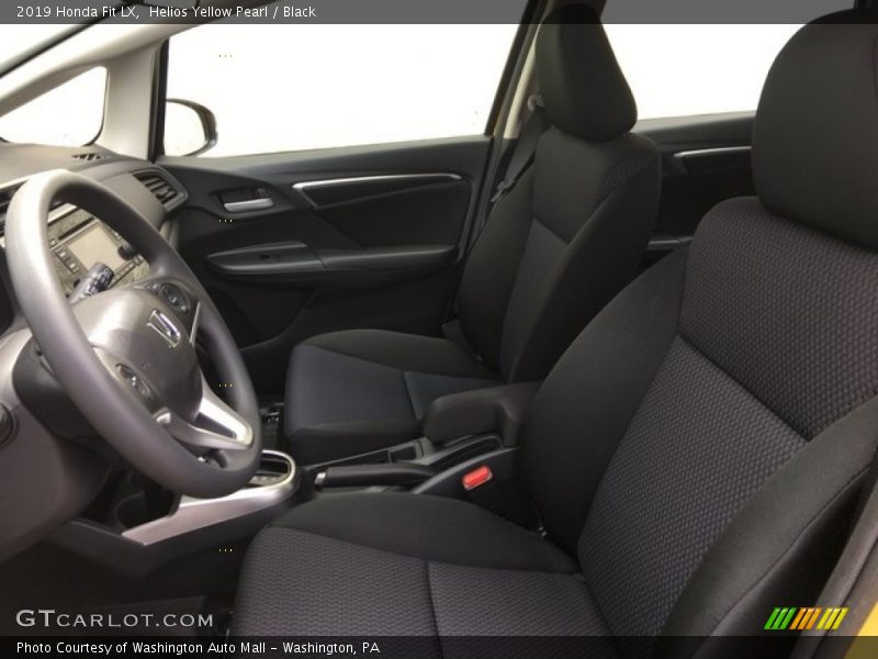 Helios Yellow Pearl / Black 2019 Honda Fit LX