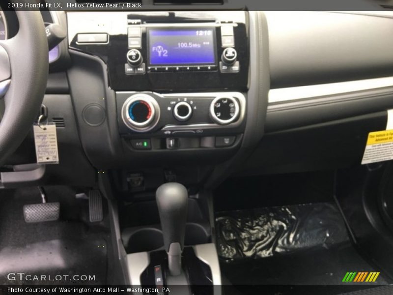 Helios Yellow Pearl / Black 2019 Honda Fit LX
