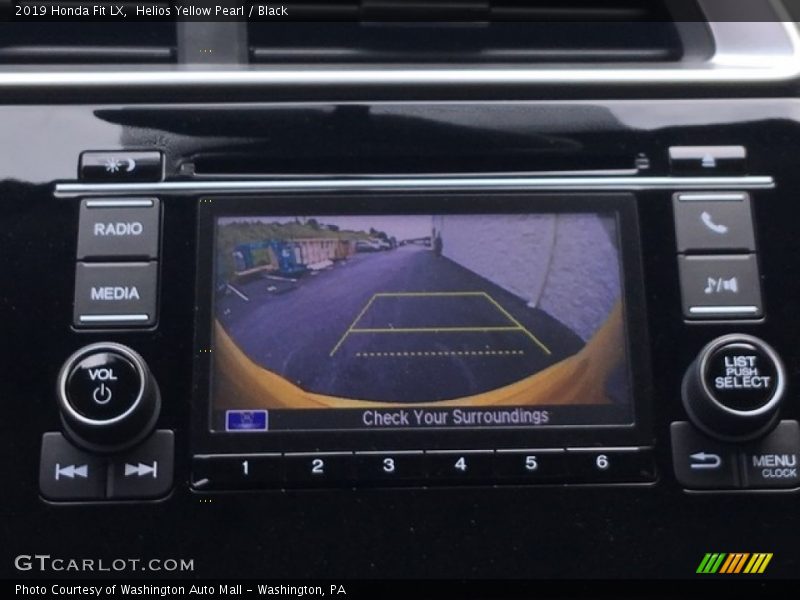 Helios Yellow Pearl / Black 2019 Honda Fit LX