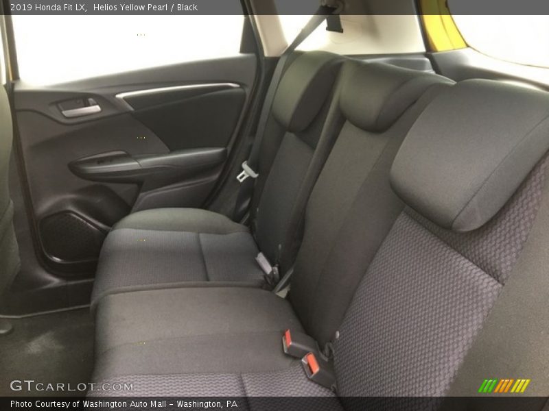 Helios Yellow Pearl / Black 2019 Honda Fit LX