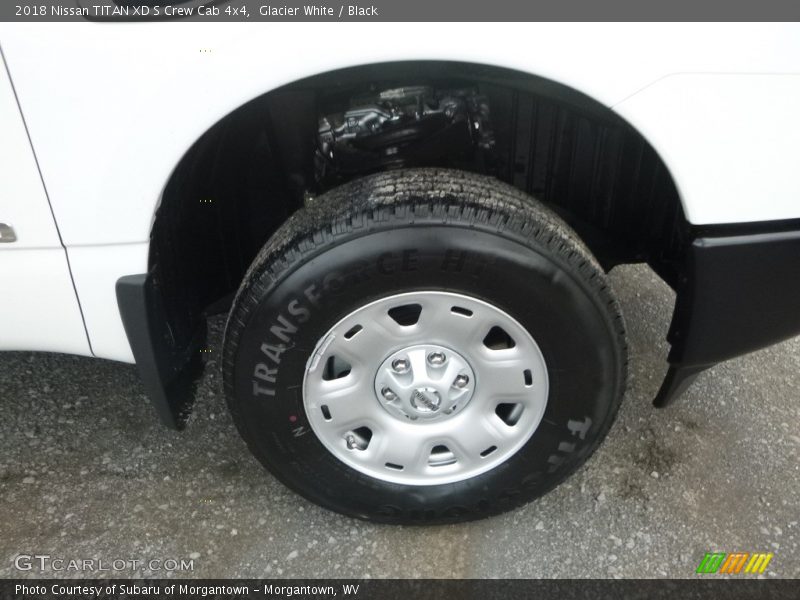 Glacier White / Black 2018 Nissan TITAN XD S Crew Cab 4x4