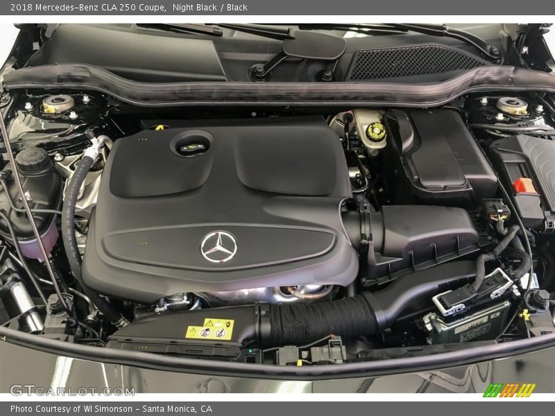 Night Black / Black 2018 Mercedes-Benz CLA 250 Coupe