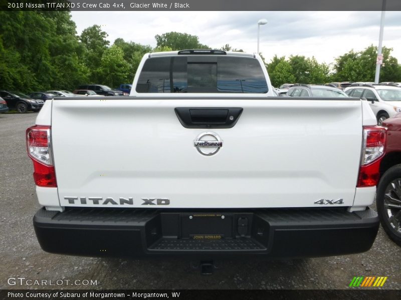 Glacier White / Black 2018 Nissan TITAN XD S Crew Cab 4x4