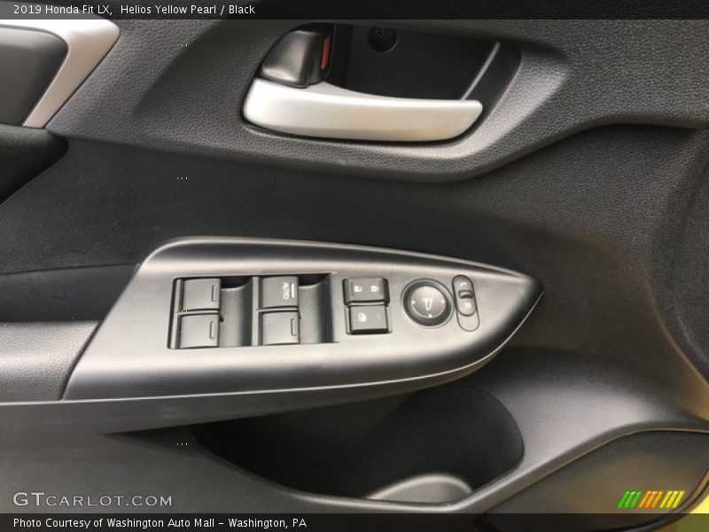 Helios Yellow Pearl / Black 2019 Honda Fit LX
