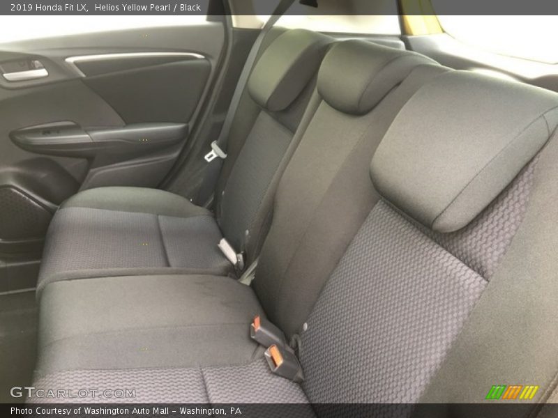 Helios Yellow Pearl / Black 2019 Honda Fit LX