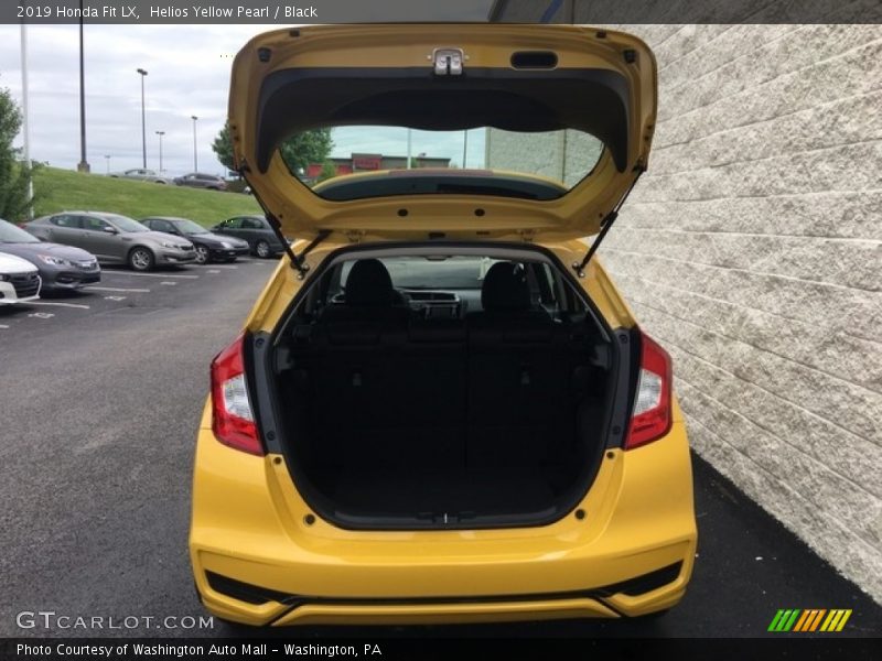 Helios Yellow Pearl / Black 2019 Honda Fit LX