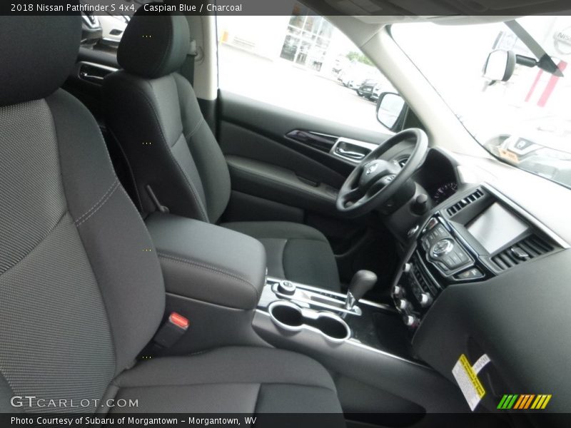 Front Seat of 2018 Pathfinder S 4x4