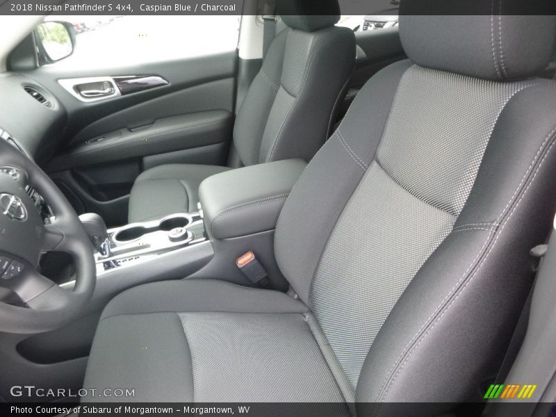 Front Seat of 2018 Pathfinder S 4x4