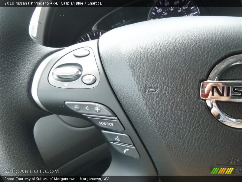 Controls of 2018 Pathfinder S 4x4