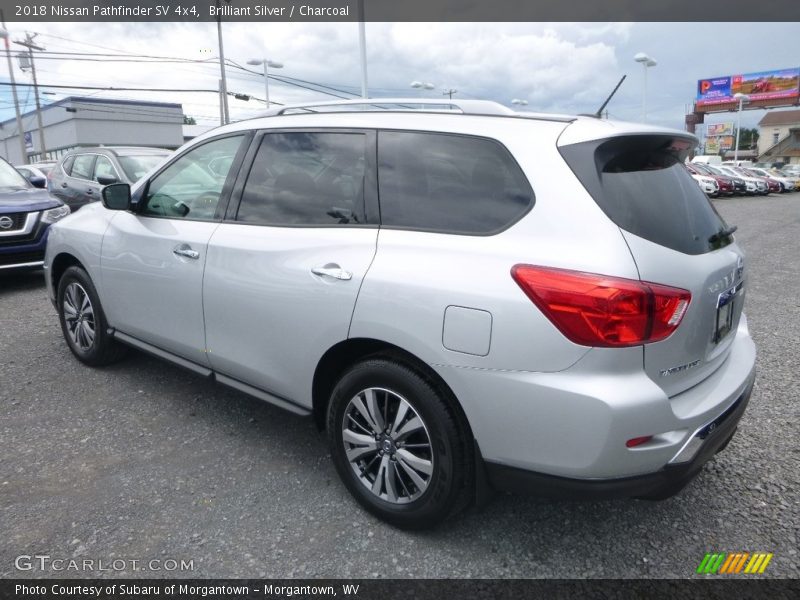 Brilliant Silver / Charcoal 2018 Nissan Pathfinder SV 4x4