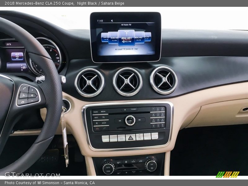Night Black / Sahara Beige 2018 Mercedes-Benz CLA 250 Coupe