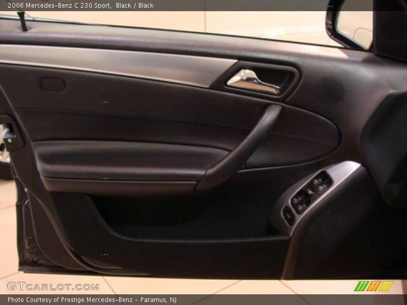 Black / Black 2006 Mercedes-Benz C 230 Sport